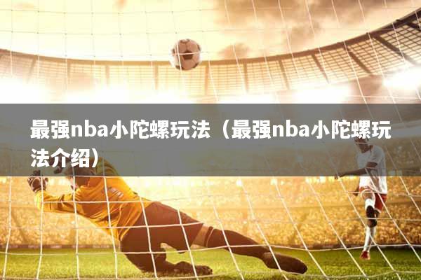 最强nba小陀螺玩法（最强nba小陀螺玩法介绍）