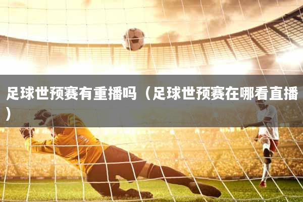 足球世预赛有重播吗（足球世预赛在哪看直播）