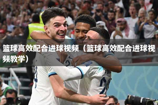 篮球高效配合进球视频（篮球高效配合进球视频教学）